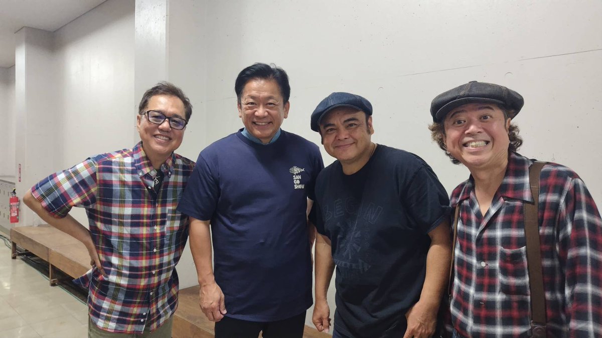 yoshitaka_ISG's tweet image. 石垣島出身 #BEGIN が35周年全国ツアーのファイナルを #石垣島 で開催。全国から駆けつけた大勢のファンも加わり地元でのライブは大盛況。ライブ最後に比嘉栄昇さんから35年走って来たので「#BEGIN一旦休憩」と活動休止報告。充電後の再開を心待ちにしています。メンバー3人は小中高での1つ後輩です。