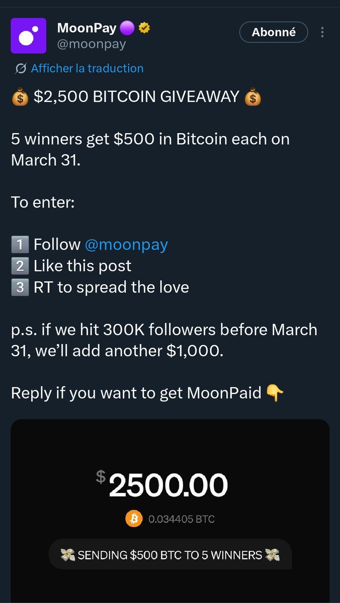 havym3's tweet photo. @moonpay BIG GIVEAWAY ⚡ 🚀 🚀.. GOOD LUCK 🌻 🍄 🏵️ https://t.co/MMLAWkMGXx