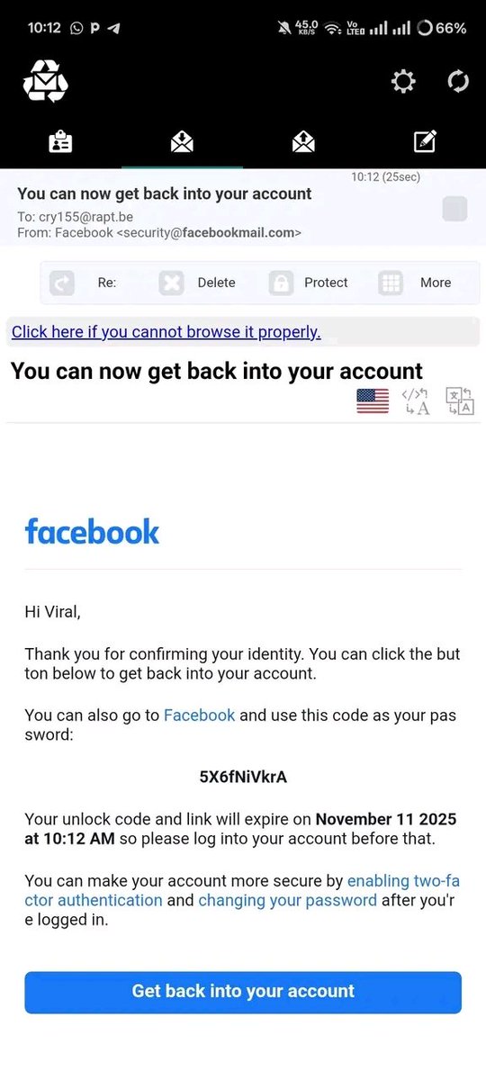 William37482's tweet photo. Hello @Facebook Instagram my account got hacked and locked I tried all possible means provided, @Instagram also disabled ( suspended ) my account. I have done every necessary step thankfully i told @Dickson1923 here on x, about my recovery this genius helped me recover my account https://t.co/e8bmcBJlEz