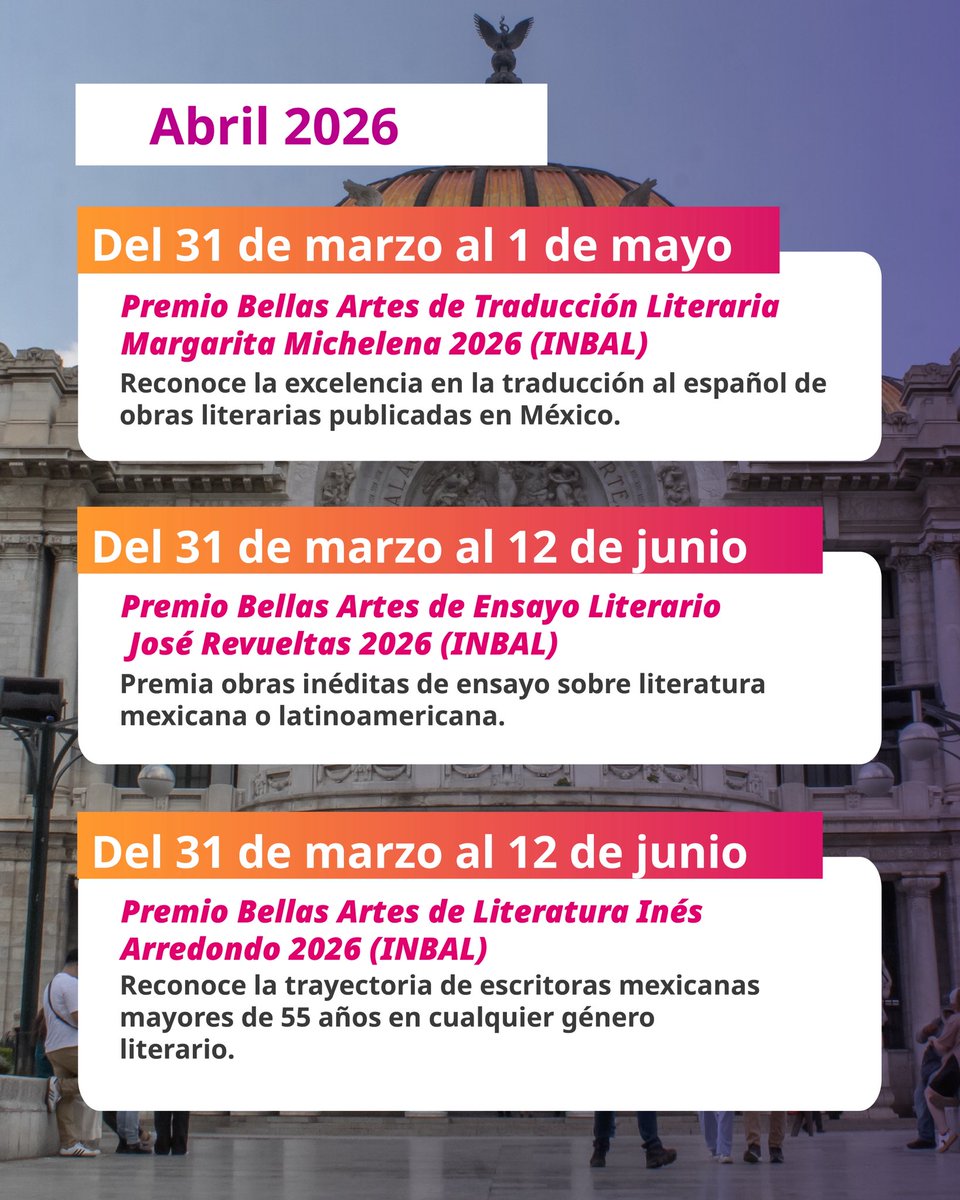 Secretaría de Cultura tweet media