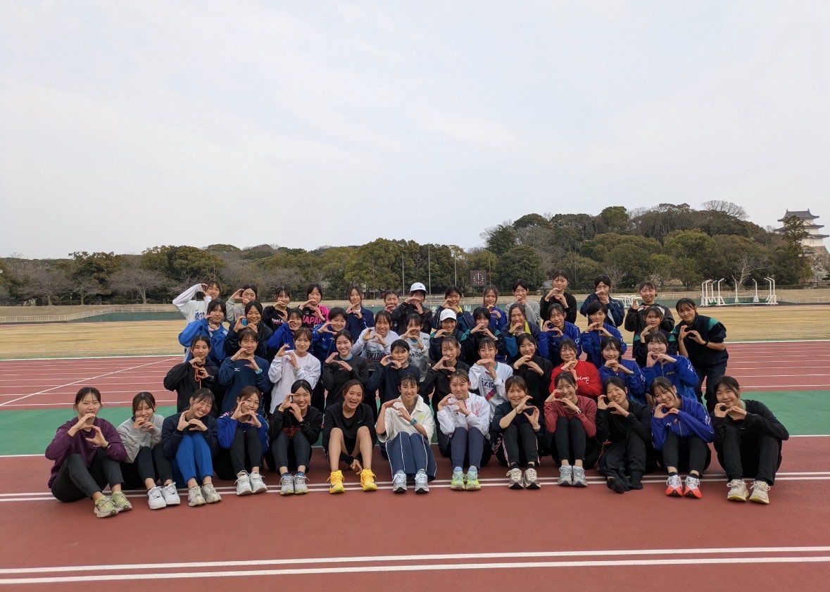 【公式】園田学園大学 陸上競技部 tweet media