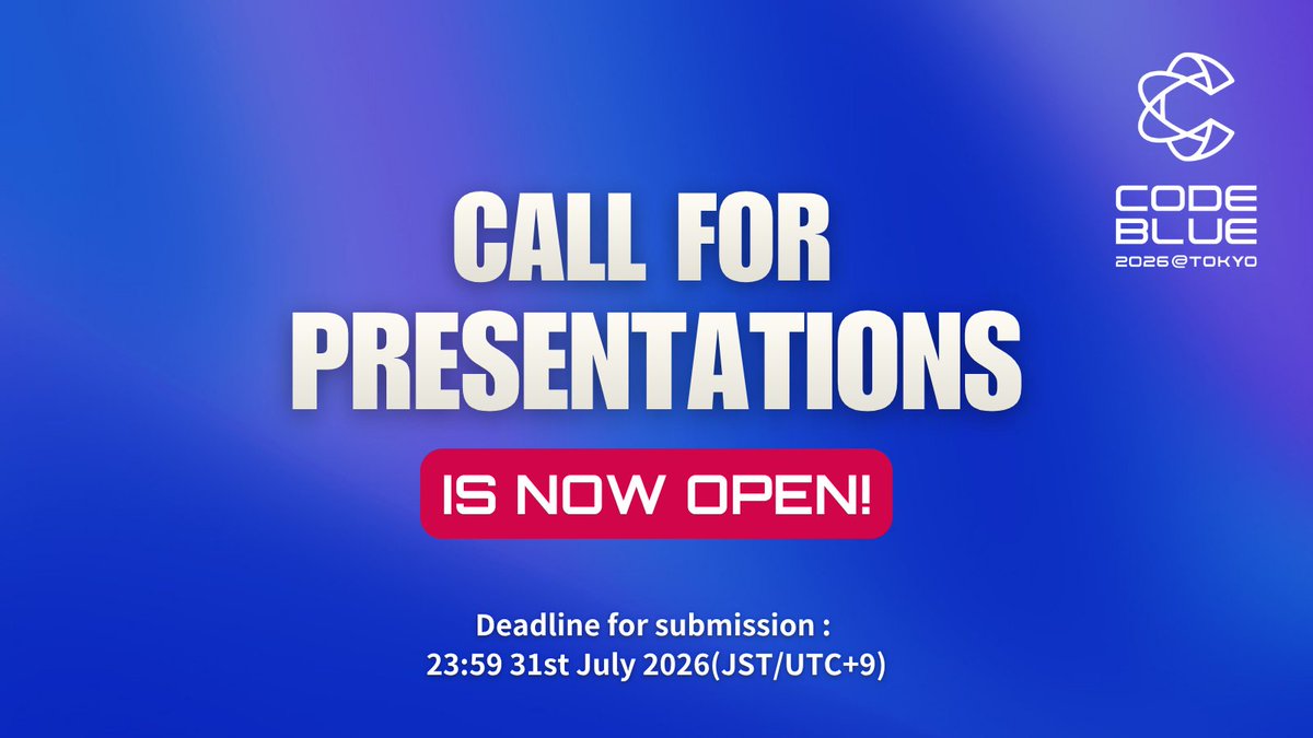 CODE BLUE tweet media