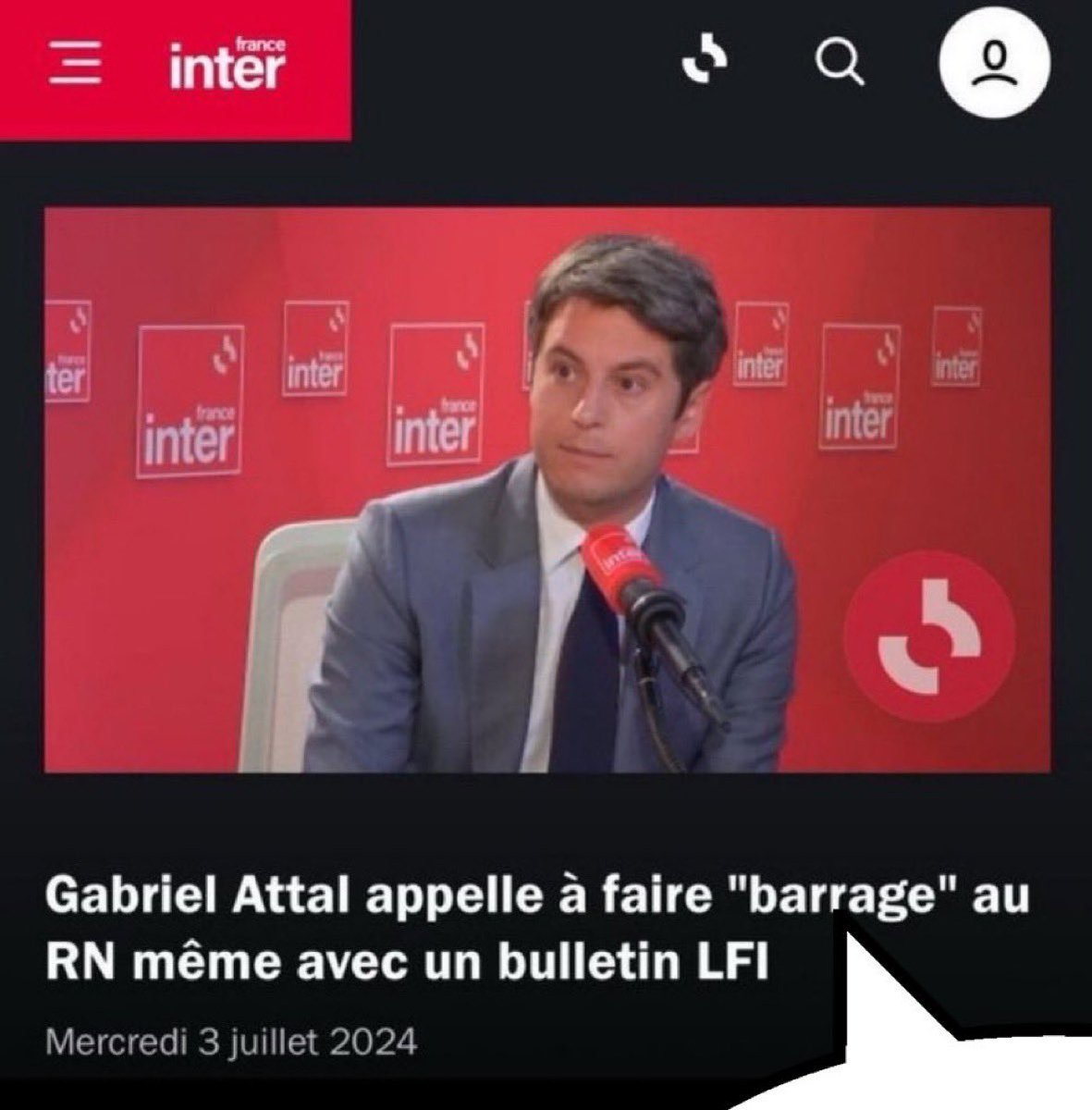 weshfreeworld's tweet photo. @priscathevenot @GabrielAttal Sa responsabilité est immense dans l’avènemède LFI  à l’assemblée nationale , votre ligne rouge va à l’encontre de ce que veulent les Français .
, votre ligne rouge s’oppose frontalement à la démocratie. https://t.co/W6143TiZeE