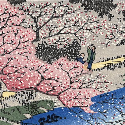 原画『小夜中にひらく花, a.』 小倉亜矢子原画 予感 | 飛鳥クルーズ オンラインショップ【公式】