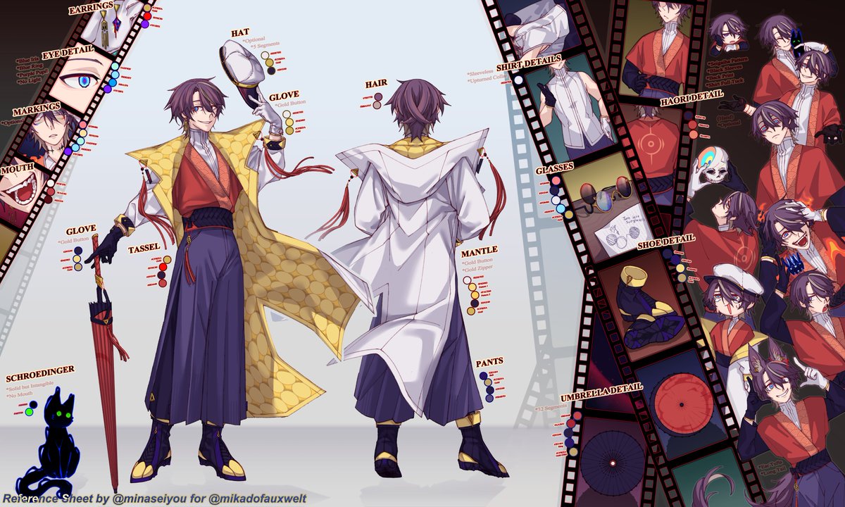 ♚ REFERENCE SHΞET × MikadoFauxwelt

Tag or DM me if there's anything you want me to see! 🔥
(Keep it seiso tho)

Design &amp; Art: minaseiyou