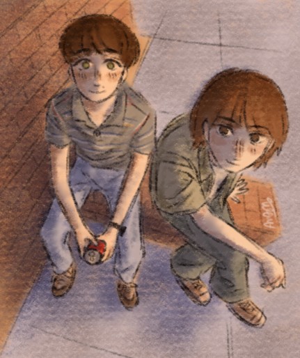 lypophrenicbile's tweet photo. It's still kinda a WIP except it's not in progress bc I have no motivation to finish it :(( #jonwill I love the Byers brothers :(( https://t.co/NrJ8yNBKJN