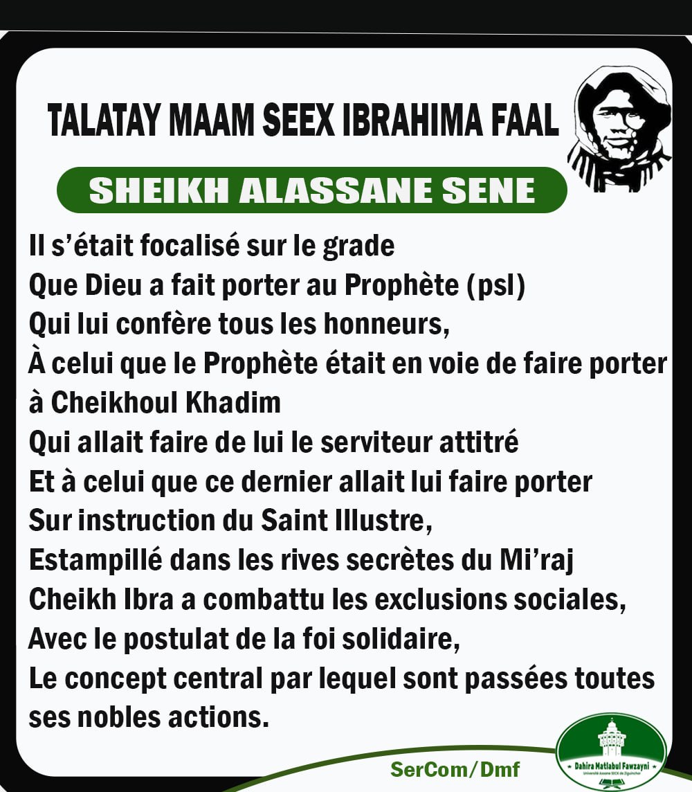 Beugkhassida_Officiel 🇸🇳 tweet media
