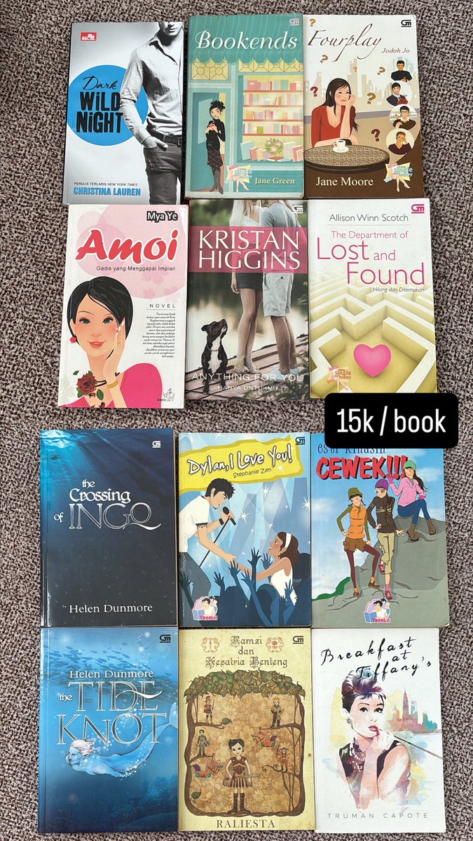 Yuk kak larisin #wts #prelovedbook