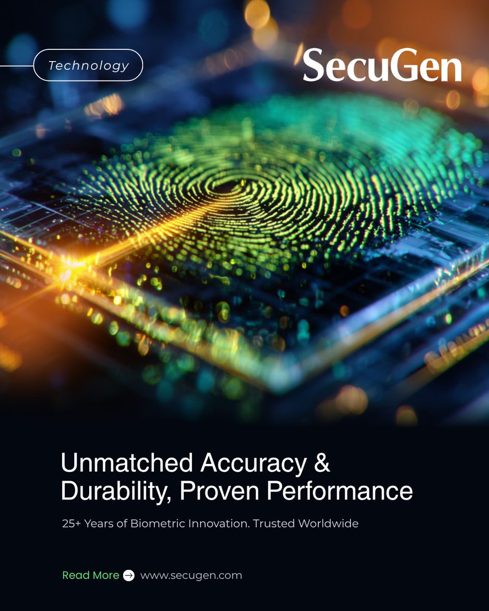 SecuGen Corporation tweet media