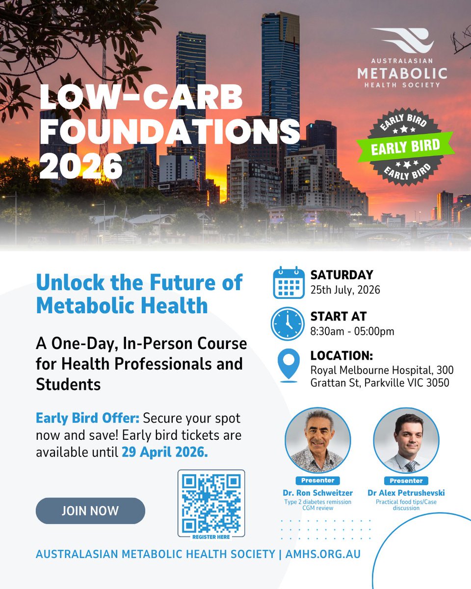 Australasian Metabolic Health Society tweet media