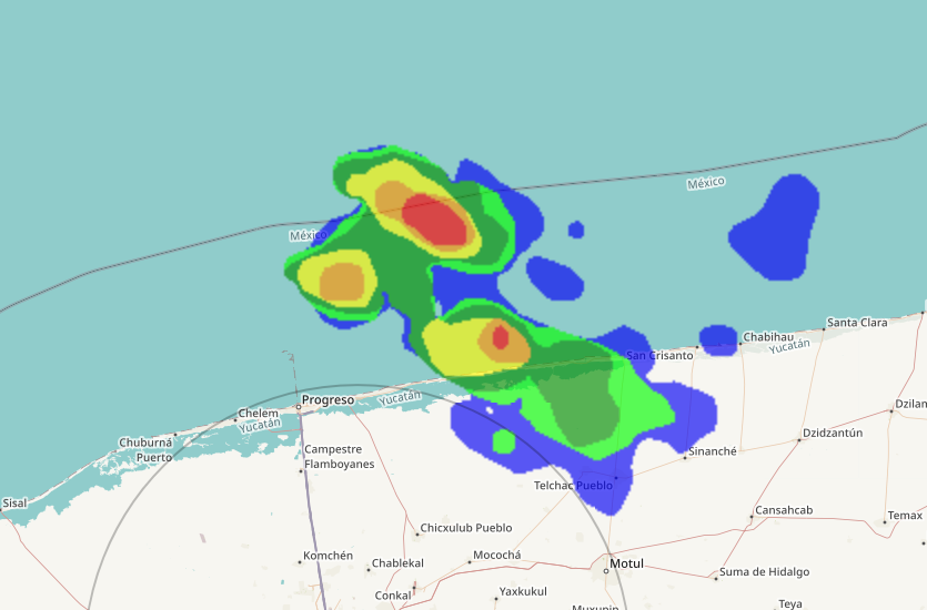 Meteorología Yucatán tweet media