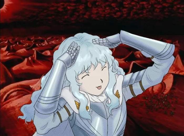 My girl just spawned a voidspace at the ground then proceed to twirl and act cute af 💀