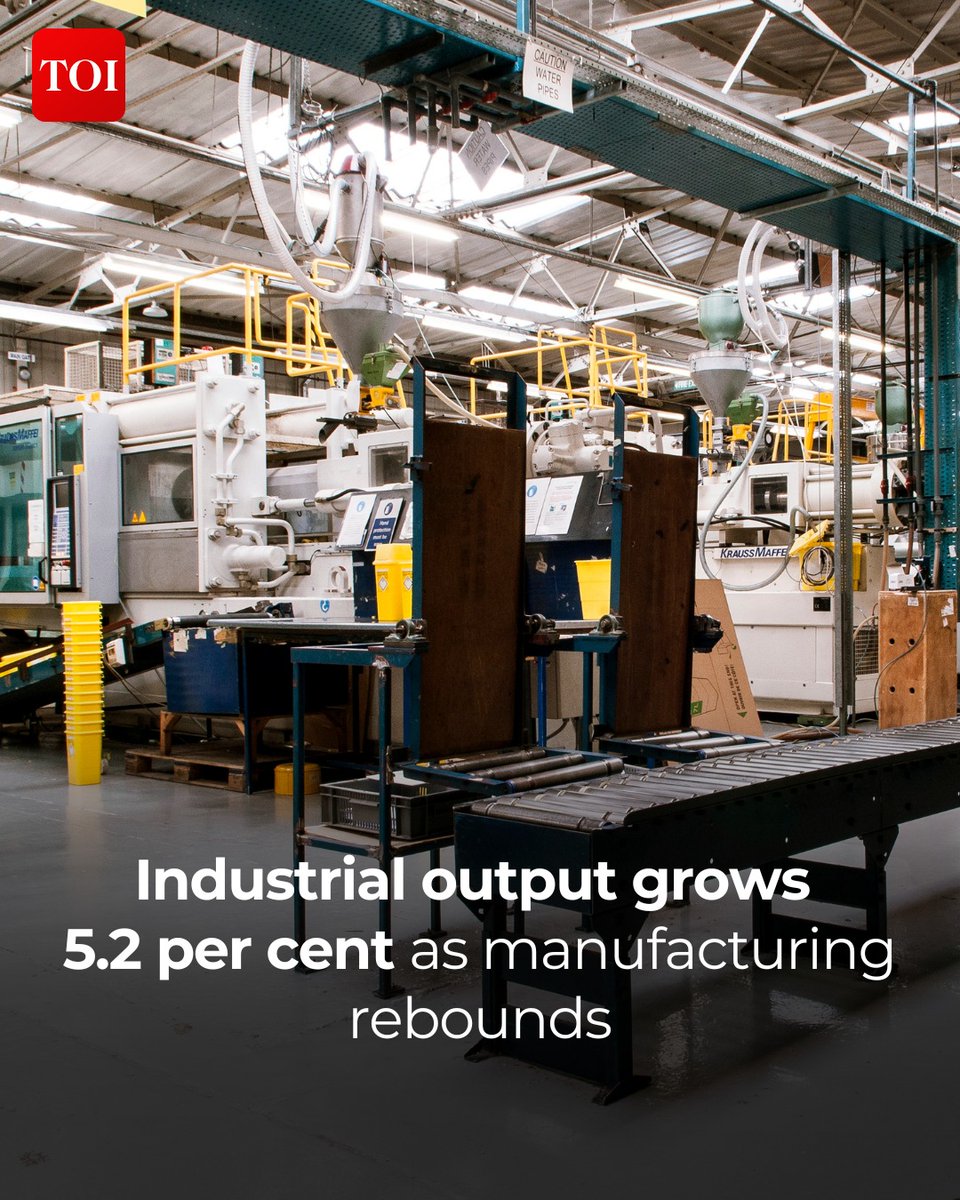 The country’s industrial output growth accelerated in Feb, led by a recovery in the manufacturing sector, but the #WestAsia conflict is expected to weigh heavily on the crucial sector in the months ahead.

Read to know more 🔗 toi.in/-n_p1Y 

#Industries #Growth #India
