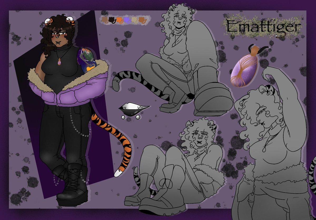 Ema_t_tiger/Emile (coms open!) tweet media