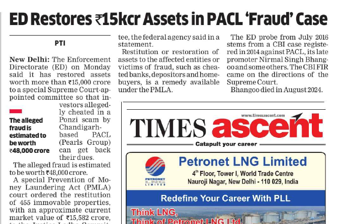 yviren's tweet photo. @narendramodi @PMOIndia @nsitharaman @nsitharamanoffc @FinMinIndia Please ask why @dir_ed agreed in 5600 Cr #NSELScam #OTS despite attached Rs 3450 Cr why not done same like #PACLSCAM There is #MPIDCourt order to distribute money to 10-20 lakh category investors @EconomicTimes https://t.co/9T1o3sep6X