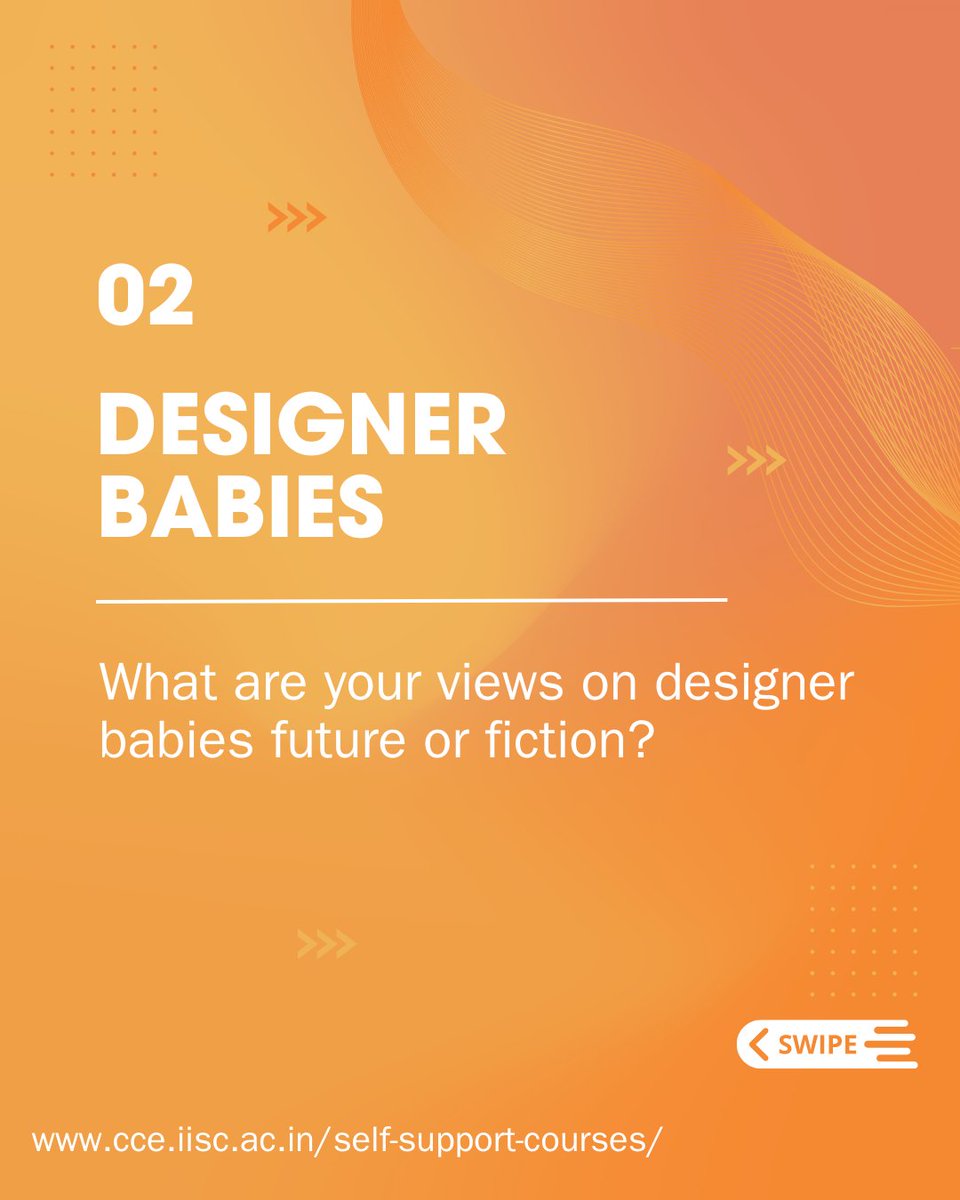 cce_iisc's tweet image. Online course on Genome Editing using CRISPR-Cas9 by CCE, @iiscbangalore. Concise &amp;amp; powerful introduction to one of the most transformative tools in modern genetics for precise DNA modification. 

#CRISPR #GenomeEditing #Biotechnology #IISc #CCEIISc #OnlineLearning