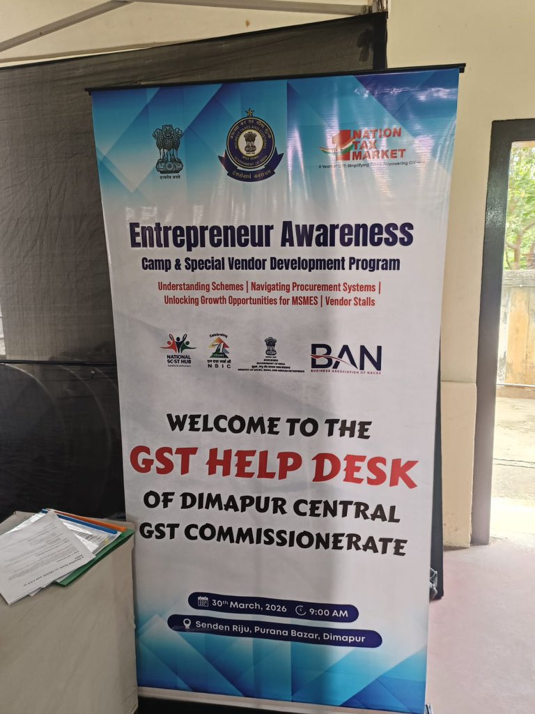 Dimapur CGST Commissionerate tweet media
