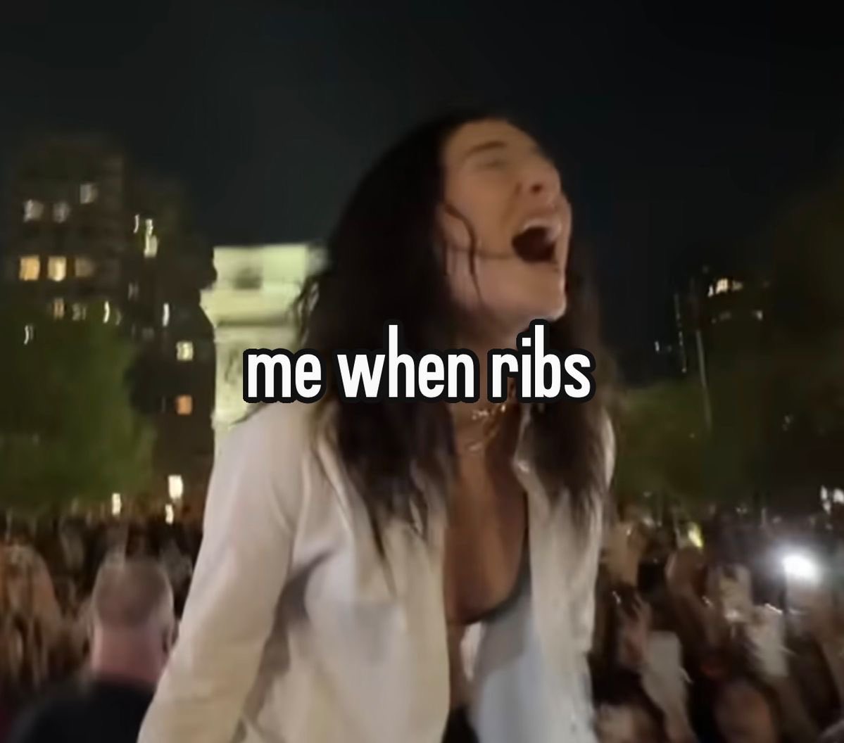 todos los días me pongo a ver el vídeo que grabé de ribs en vivo y hasta ahora sigo sin poder creer que pude vivir esa experiencia