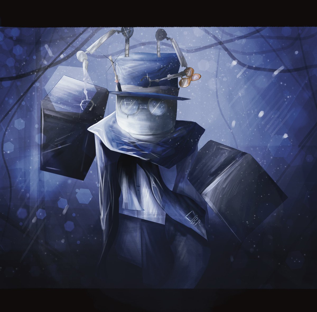 #roblox #robloxart #art 
old avatar I drew today.