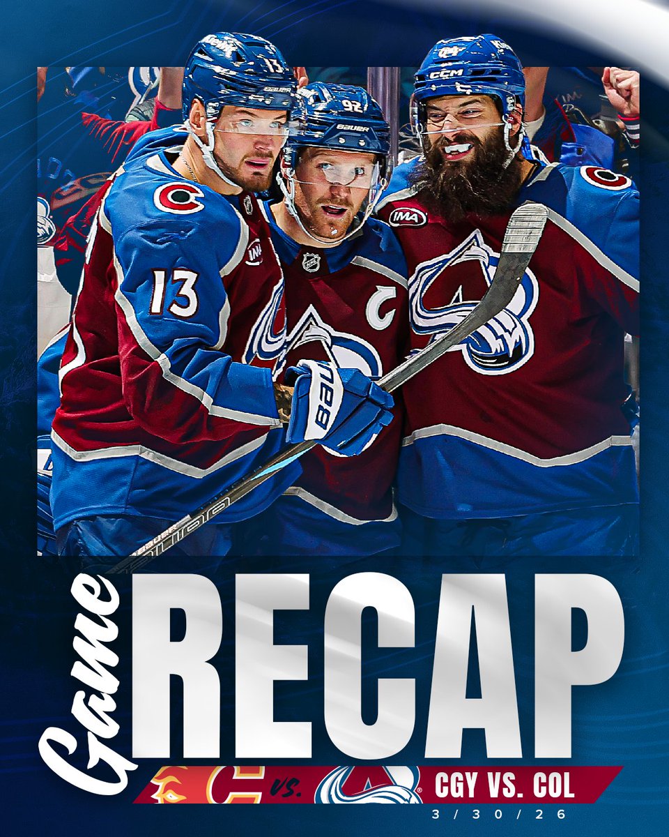 x - Colorado Avalanche tweet media