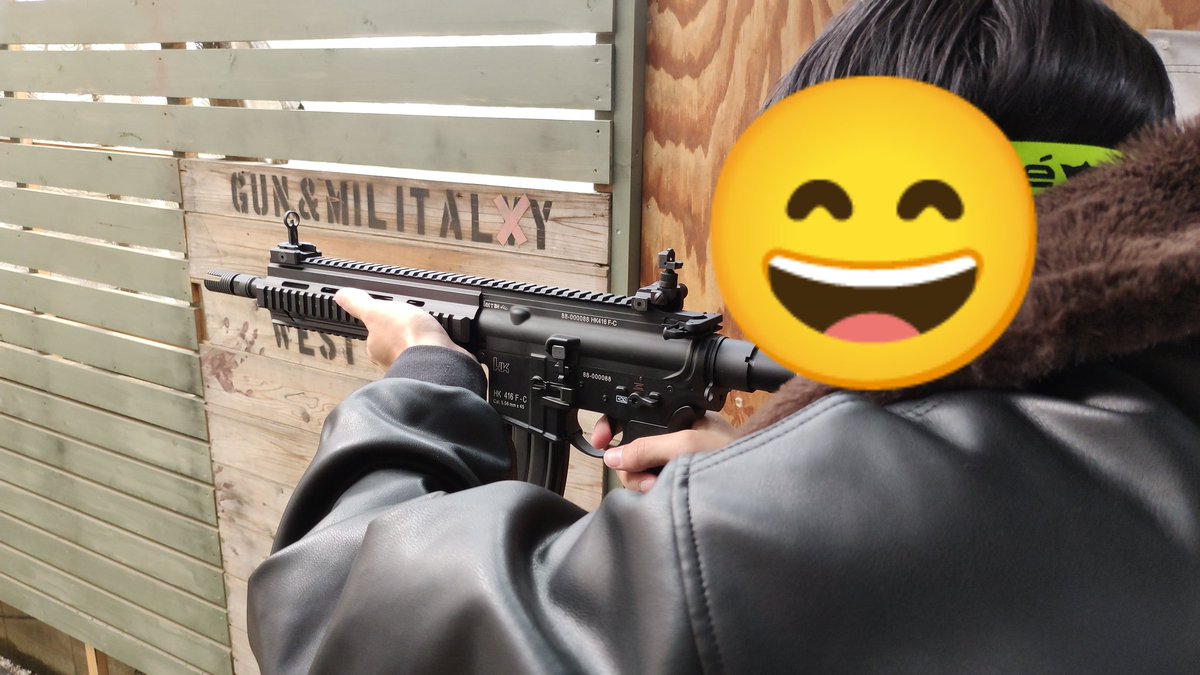 WESTSIDE_army's tweet image. ご購入ありがとうございます！
■Arcturus 416F

🎉祝✨️初銃デビュー

ご購入後、早速試射されました
『楽しいですね♪』

これから初サバゲーや初ヒット等が
待っています！

今から初サバゲーが心待ちですね♪

ご購入、撮影ご協力
ありがとうございました
#サバゲー #Arcturus #WESTSIDE