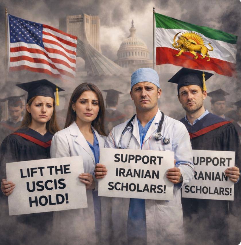 MadamWhale's tweet image. As educated elites and professionals, Iranian students contribute positively to our economy and culture. The hold on their visa processes is not just a bureaucratic issue; it’s impacting their lives and the potential benefits they bring to us. 
#LiftTheHold #USCISpause