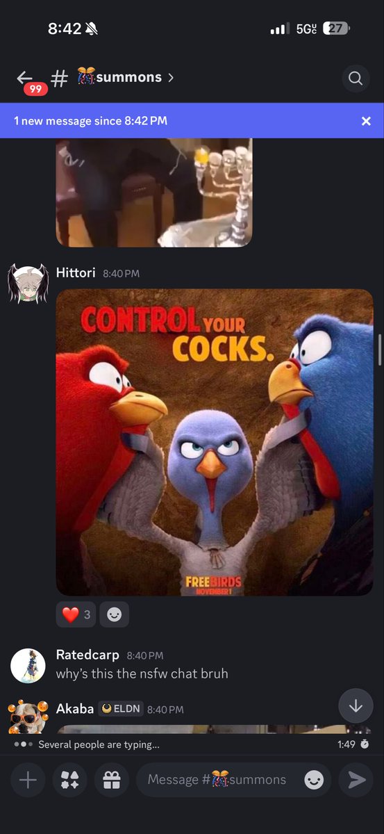 Nobodyquoteme's tweet photo. @dokkan_global This was part of the chat, I think u have an idea of what went down https://t.co/DjVq3J8vES