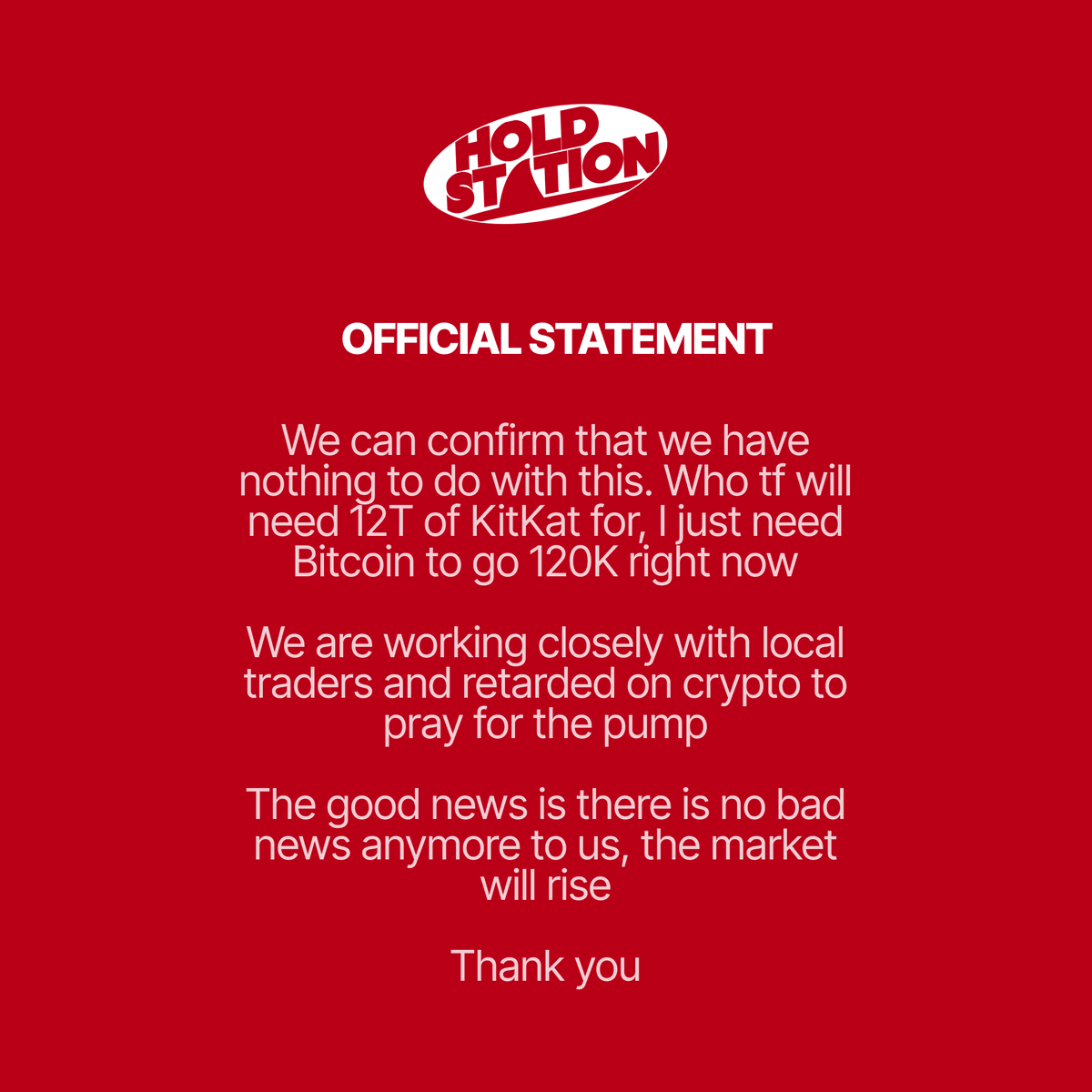 Holdstation - The DeFAI Smart Wallet tweet media