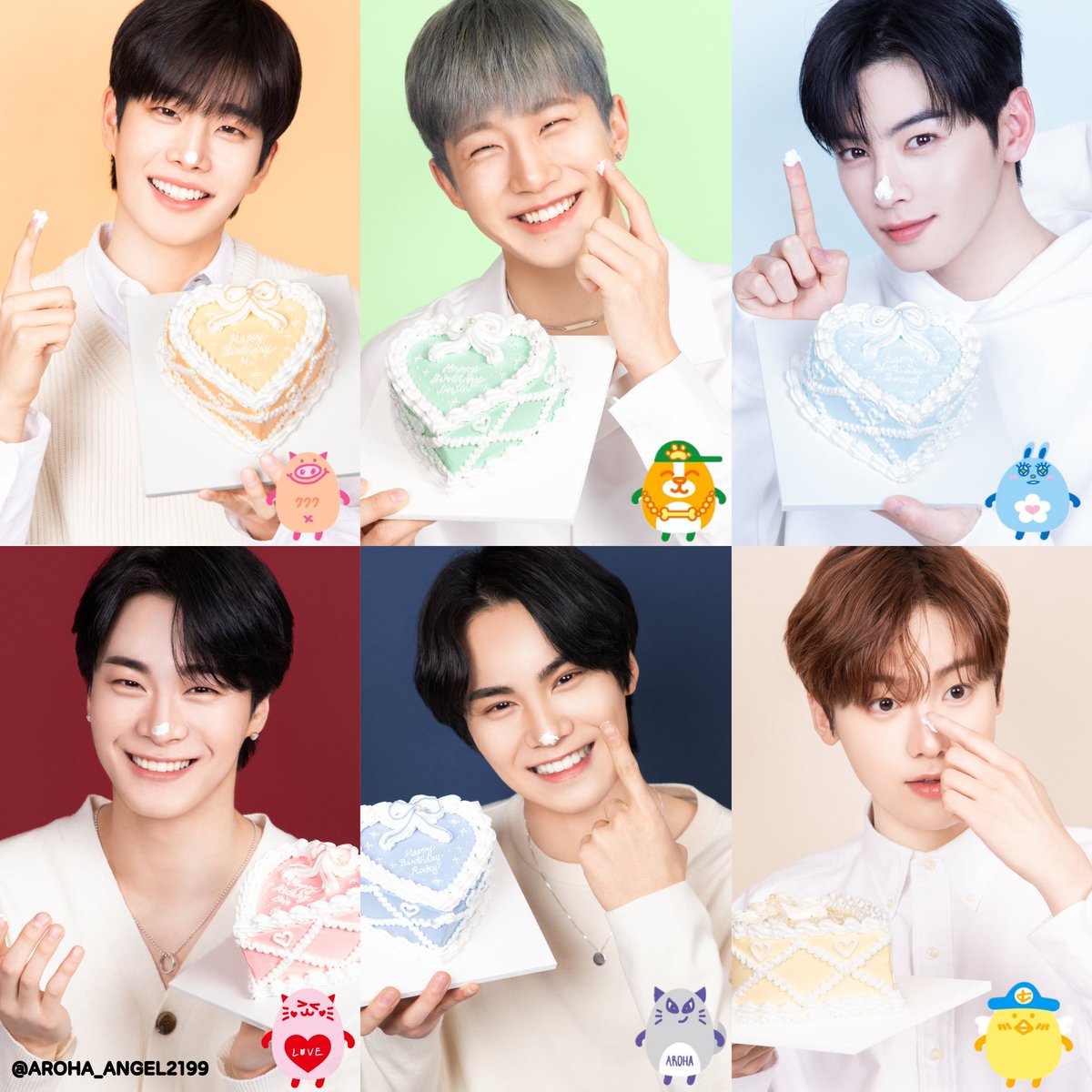 AROHA_ANGEL2199's tweet photo. ฉลองวันเกิดให้กับอาสโทรครบทุกคนแล้ว เริ่มจากบินนี่ในเดือนมกราคม, กี้ในเดือนกุมภาพันธ์, และพี่มยอง พี่จินู นูนู แล้วก็ถึงตานาในเดือนมีนาคม ขอให้อาสโทรมีแต่ความสุขและรอยยิ้มเสมอในทุกๆวั���นะคับ พวกเราจะคอยอยู่เคียงข้าง รักและซัพพอร์ตเสมอเลย🎂💜🧡💚🩵❤️💙💛
#아스트로 #ASTRO https://t.co/3FOcYiujgf