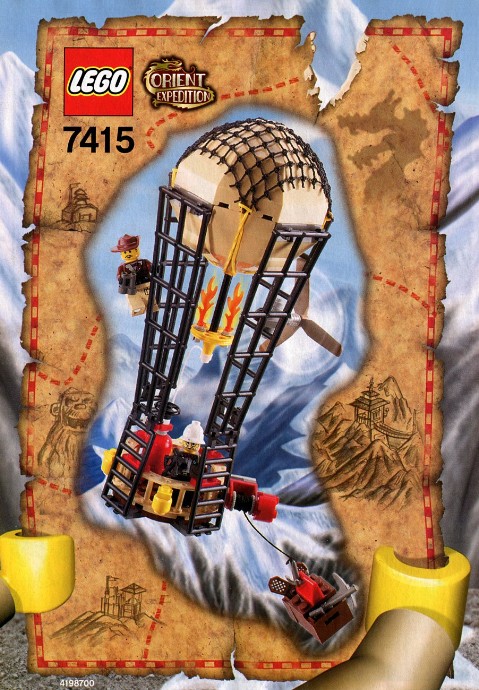 blocksmagazine's tweet image. 7415 Aero Nomad from 2003 took the hot air balloon concept seen in 5988 The Temple of Anubis to new heights. We love the brown propellor, the railing pieces on the basket, and the winch for supplies. More #LEGO adventures when you sub at BlocksMag.com!

#AFOL #LEGOFan