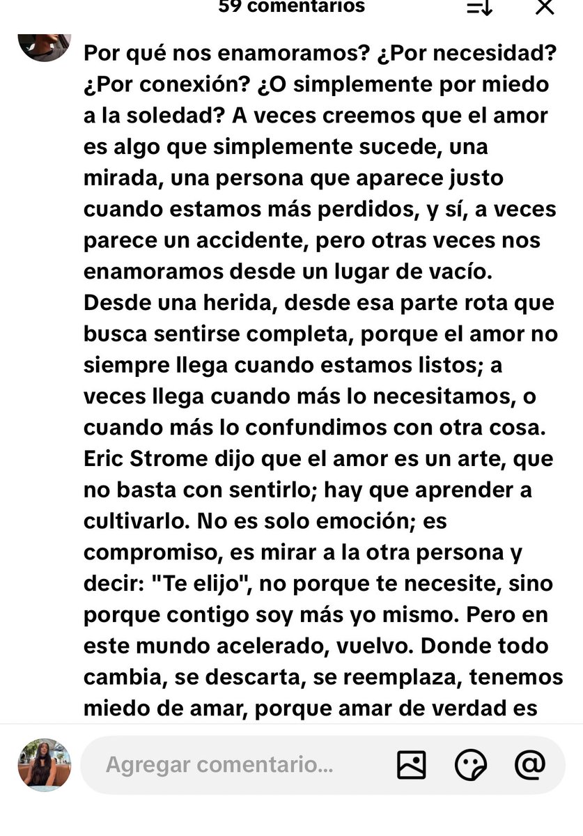 ANDREACHRMZ's tweet photo. Yo nomás estaba leyendo comentarios en TikTok y que me sale este comentario 

“Pos que pregunte, Cristian? https://t.co/frgNmiD89I