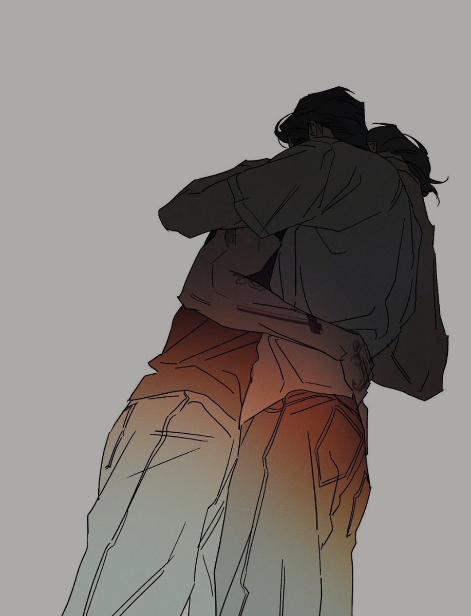 This hug is so tangible! Their bodies completely encapsulated into ea other. You can feel the sorrow, relief &amp; 💕. TJ resting on YW, that tight grip at his waist. Faces buried into ea other. Around them silence - the two &amp; their hearts tuned in to each other.#wetsand #fuckyeah!