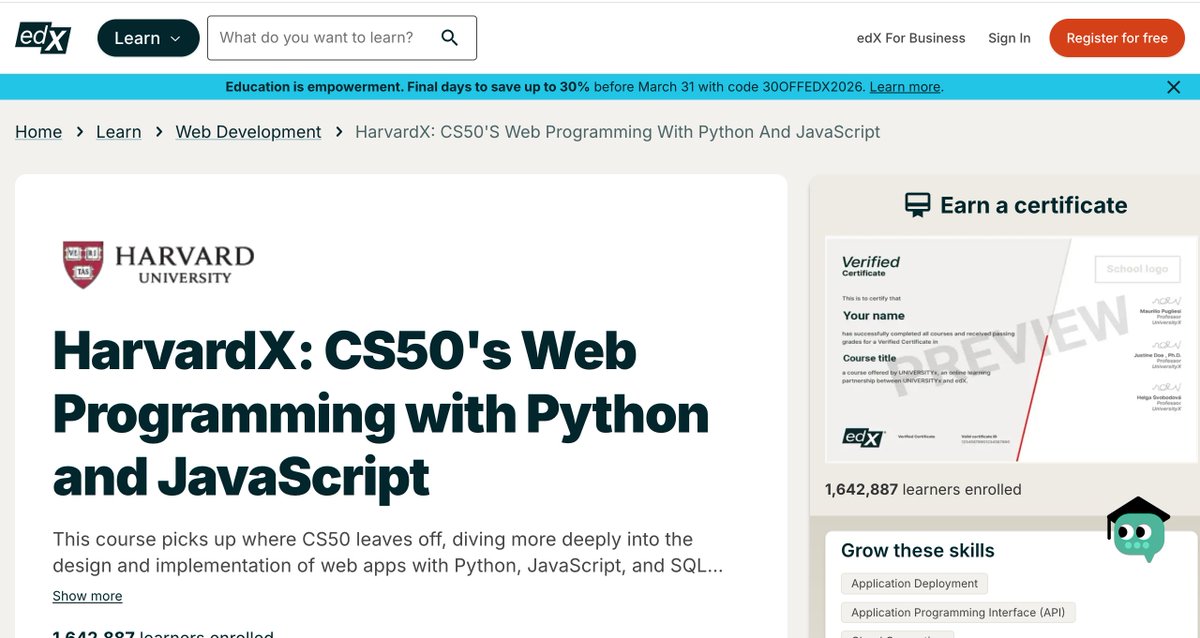 8. Web Programming with Python and JavaScript. A deep dive into web ...