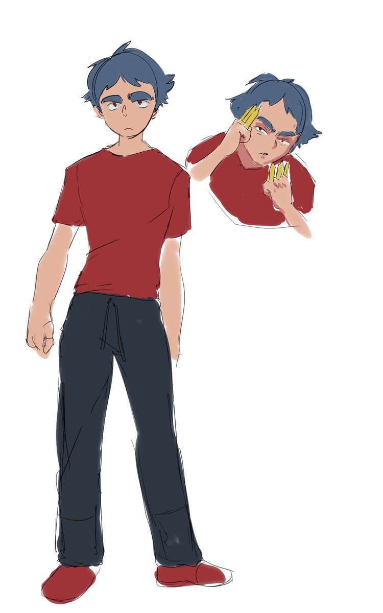 RikkuArts's tweet photo. character design for an animation 😊

#art https://t.co/WMRCttQkfD