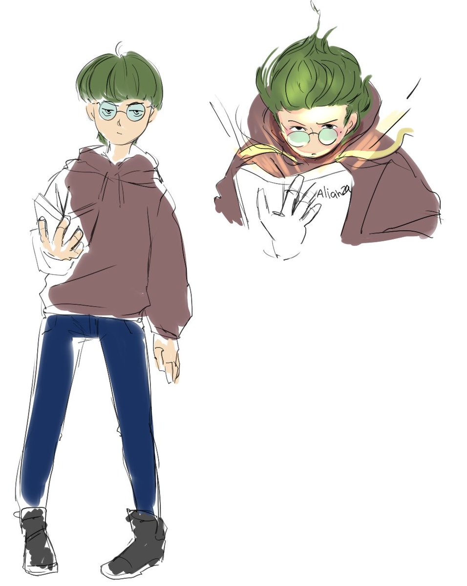 RikkuArts's tweet photo. character design for an animation 😊

#art https://t.co/WMRCttQkfD