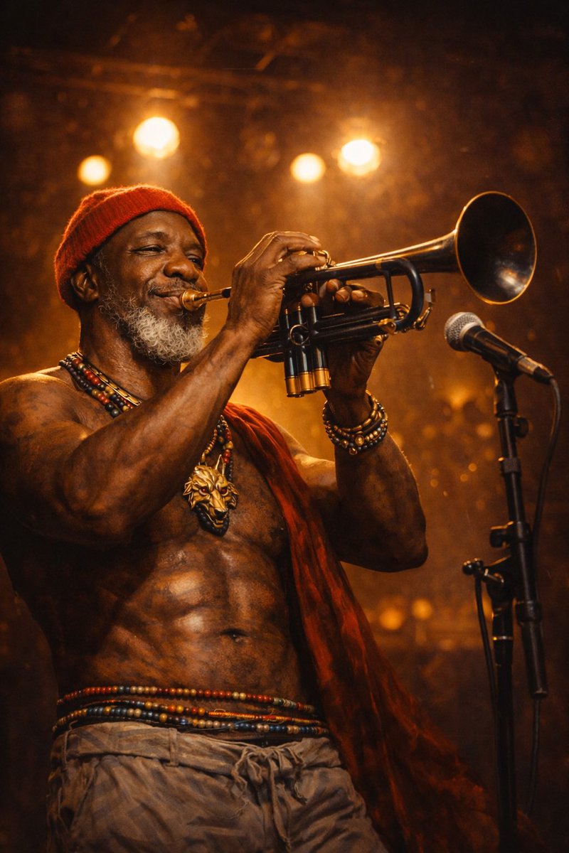 Naked Trumpeter tweet media