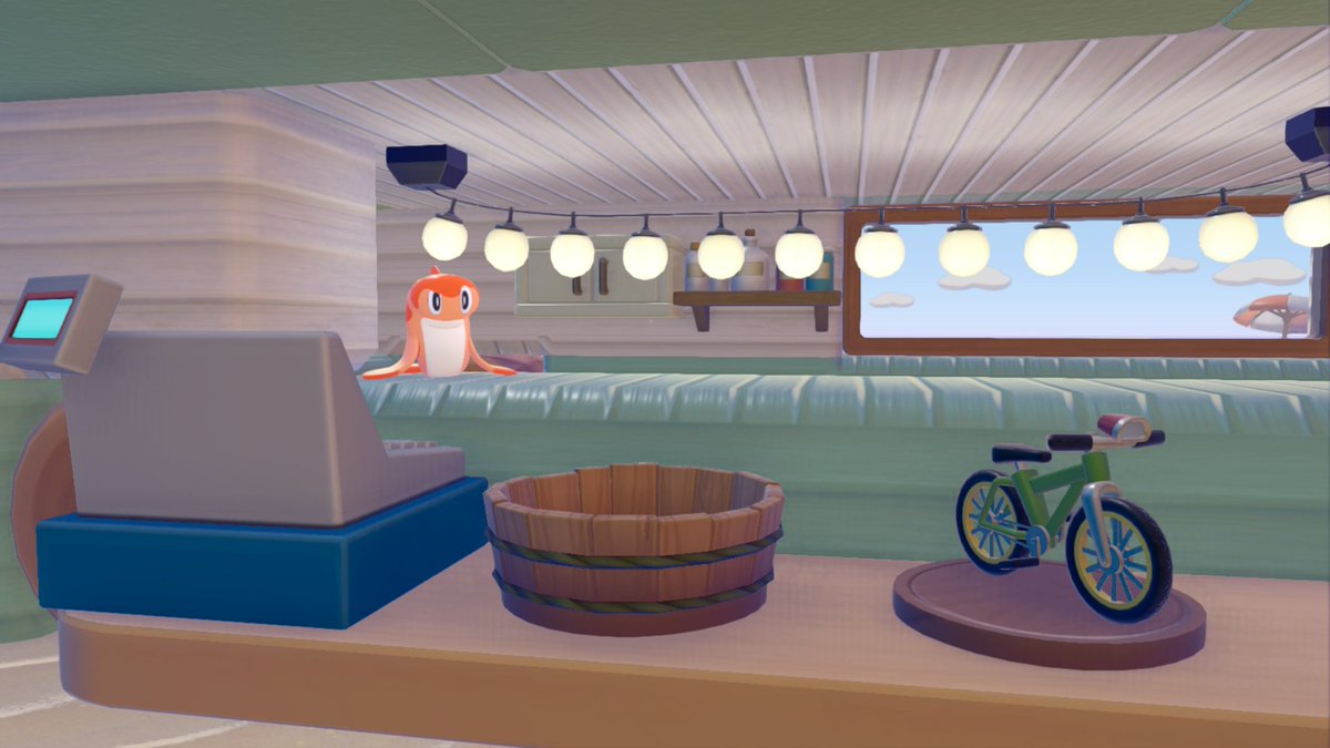 シャリがチャリ売ってる　#NintendoSwitch2 #ぽこポケ #ぽこあポケモン