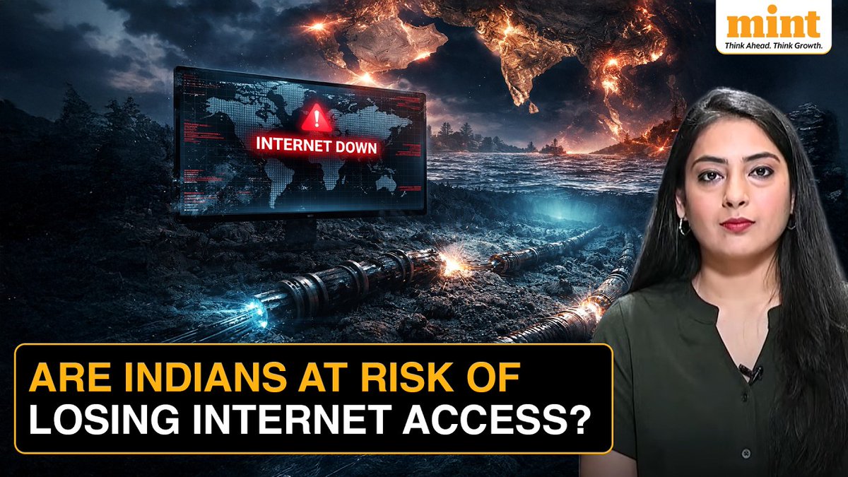 60% Of India's Internet Travels Through West Asian Chokepoints, Under The Sea: Now What? 

Nearly 60% of India’s internet traffic relies on subsea cables that pass through geopolitically sensitive regions such as the Strait of Hormuz and the Red Sea, raising fresh concerns amid