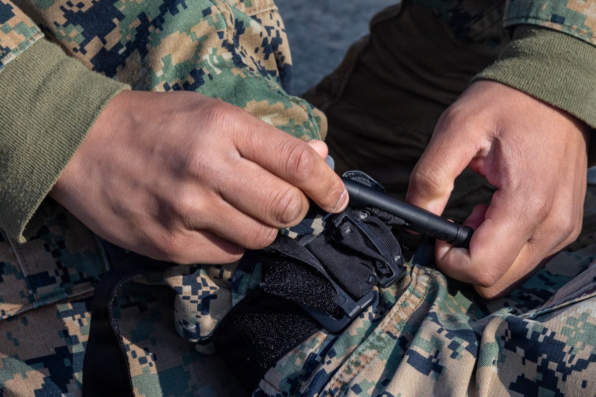 1stMAW_Marines's tweet image. Sharpening Skills, Saving Lives

U.S. #Navy #corpsmen and #Marines with Marine Aircraft Group 12 conduct #battlefield #medical training to enhance readiness.

📍 Gwangju Air Base, South Korea, March 14, 2026.