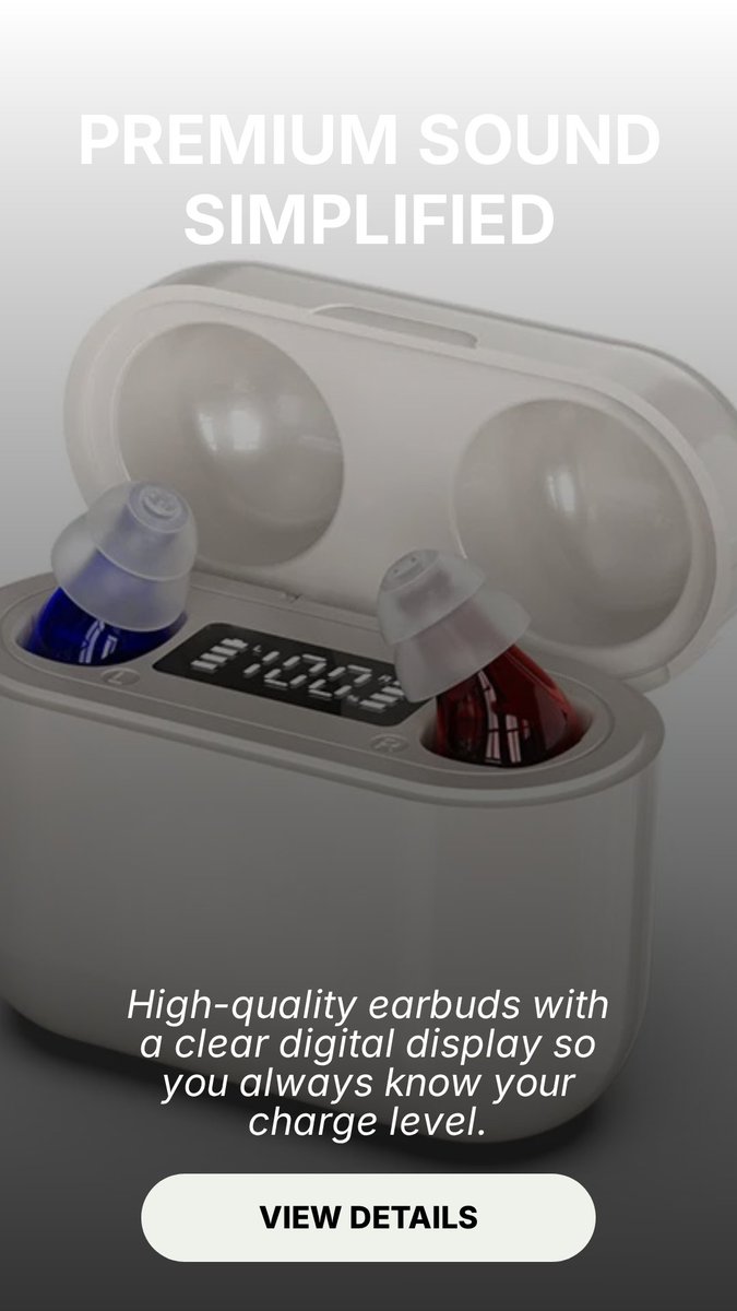 usdiscountstore's tweet photo. 🔊 Hear Every Moment Clearly — Advanced Digital Hearing Aid with Precision Sound Engineering!

https://t.co/bXFDrA7SAI

#earbuds #hearingaid #soundhearing #hearingdevice #hearclear #earbudsbatterylevel #earsound #hearingclear #earbudsbatterylevel https://t.co/RurB8wRp4r