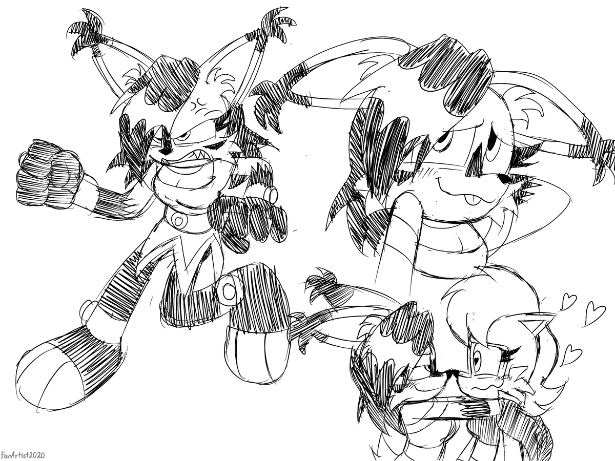 Nicole sketches for tonight 
love this lynx 💜💖

#SonicTheHedgehog #ArchieSonic #Nicolethehololynx