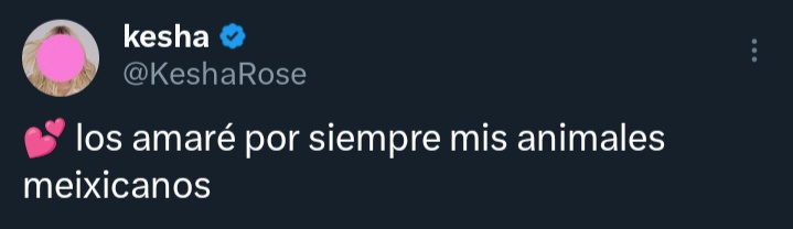keshaworld_'s tweet photo. .@KeshaRose keep your word and come to Mexico, we love you too, seriously 😔🇲🇽❤️ https://t.co/eVVcgG2S2D