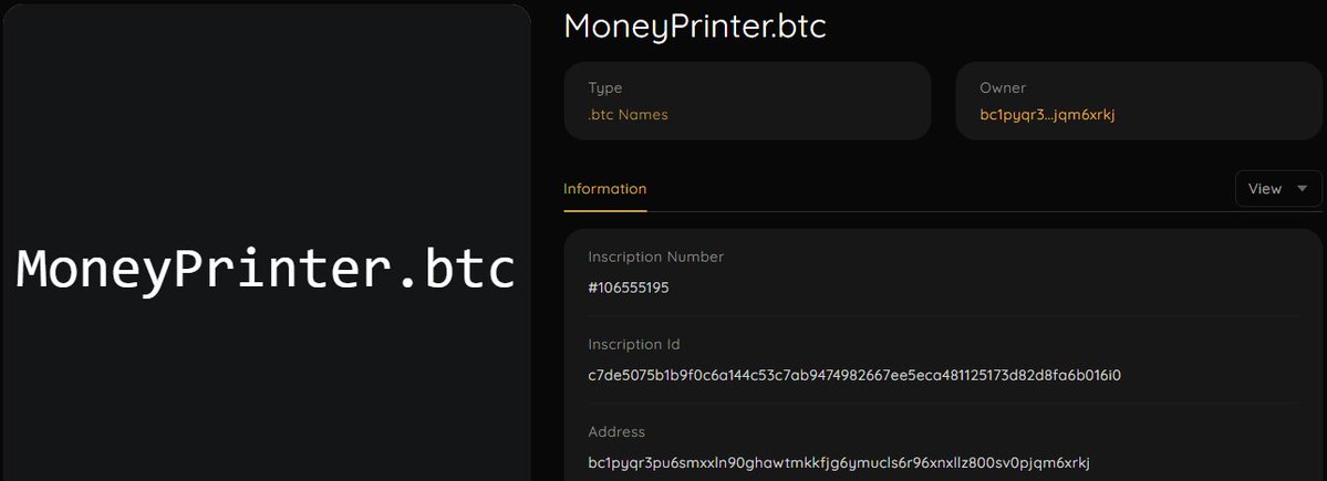 Mrs Dom || MoneyPrinter.btc tweet media