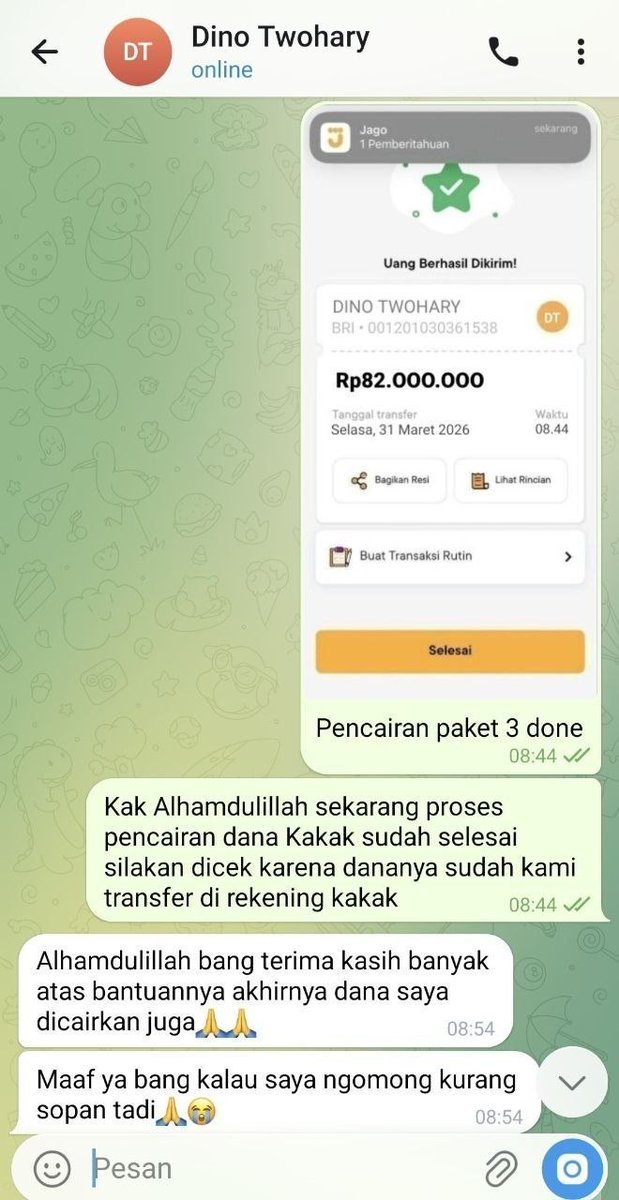 PDeskia's tweet photo. udh di tagih cicilan spaylatter,spinjam, akulaku tapi belum japo, yuk sini aku bantu joki pinjol daripada galob tulob, jangan nunggu tagihanmu telat dan banyak tolakan, yuk konsultasi ✨
Testi  !! 
#jokipinjol #galbaypinjol #zonauang️ https://t.co/2Lf57IOASd