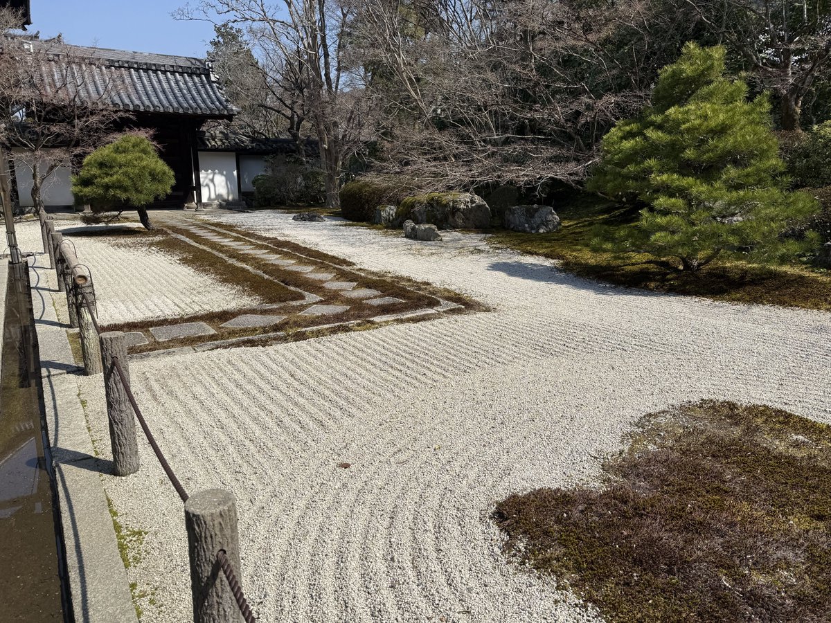 castle1146's tweet photo. #京都旅行 （京都府）

天授庵では 方丈前庭や書院南庭で🏡🐟や苔（落ち着くねぇ🤗ほっこり）を👀ｷﾞｮﾛ
そりゃ海外の人たちも これ👀したらうっとりだょ😎ﾌｯ

大切に守っていかねばならないのだ😤ﾌﾝｯ https://t.co/G5FXFxhnOQ