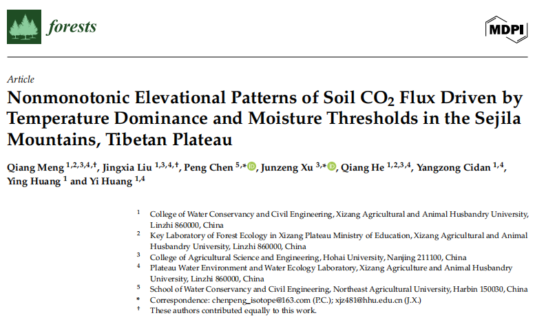 LICA_United's tweet photo. A research team from the Tibet Agricultural and Animal Husbandry University conducted an observational study focusing on Sejila Mountain on the Qinghai-Tibet Plateau. They used the PS-9000 Portable Automatic Soil Carbon Flux Measurement System. https://t.co/hFflAN7qcz