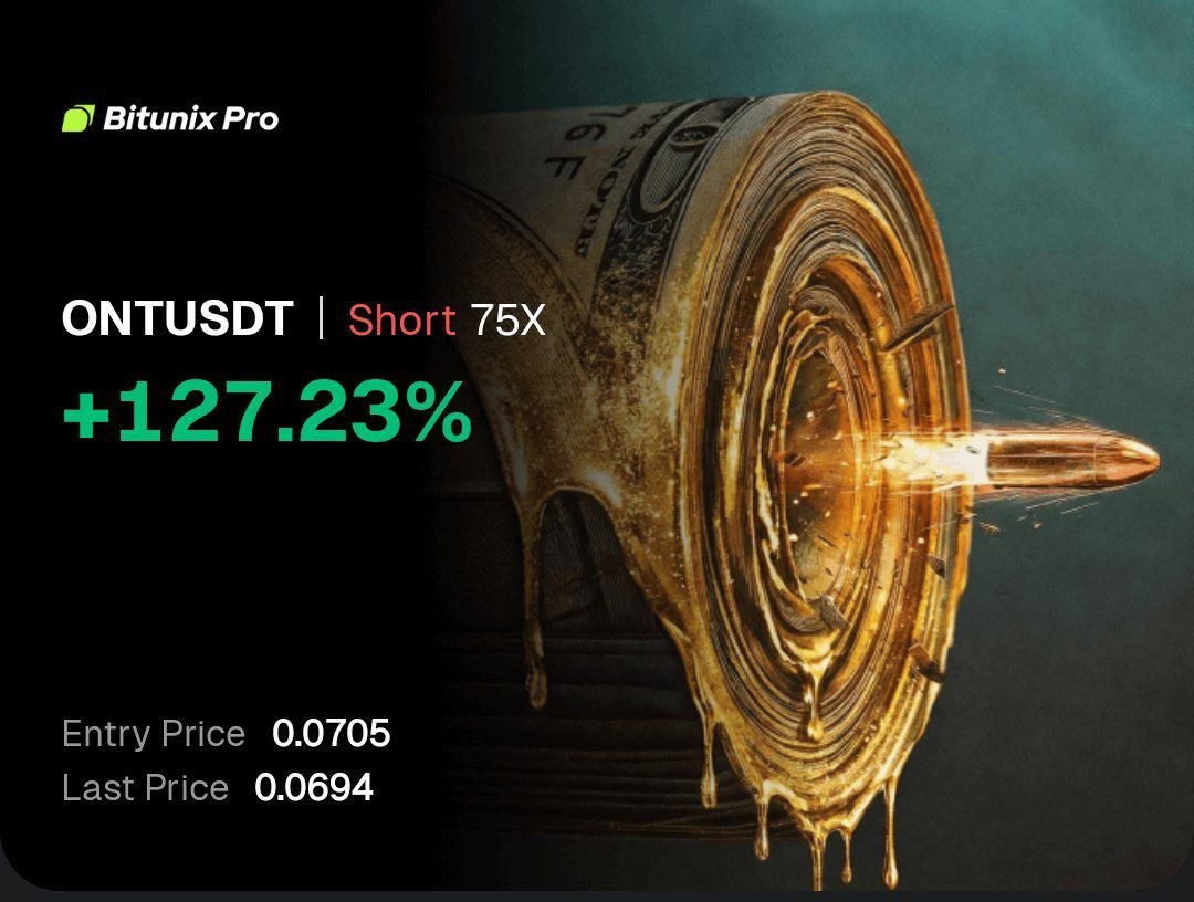 $ONT
TP1 ✅

Click on the link below to join our free signal 
group 👇🏿👇🏿
t.me/Vertexacapital…
$BTC $ETH $PEPE $XRP $ZIG $SNAI $MANEKI $CWIF $SOL $NEIRO $RFC $ARDR $HYPE $GAS $VINE $HPPO $KET $PAAL $TRUMP