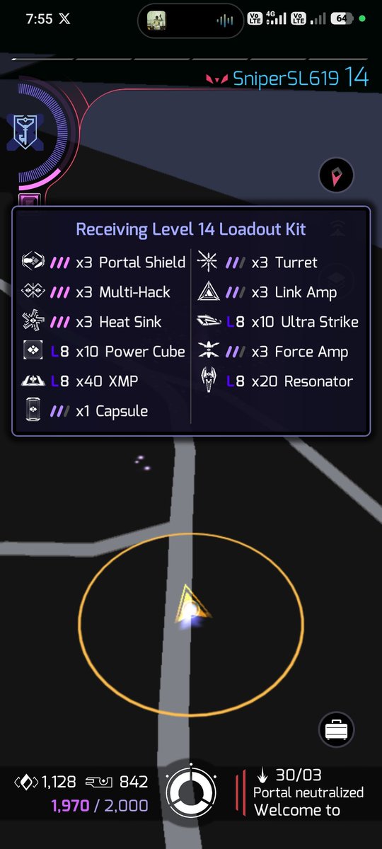 619Sniper619's tweet photo. #L14 Again💙
#Ingress https://t.co/c0I55SkS6K