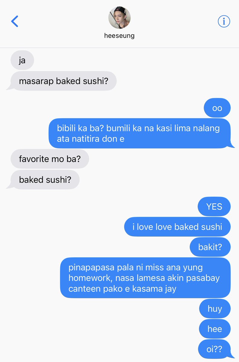 jxykesoup's tweet photo. #heejake few tweets au
favorite ni jake ang baked sushi kaya naman poporma na si heeseung niyan https://t.co/eUgDRjM9CO