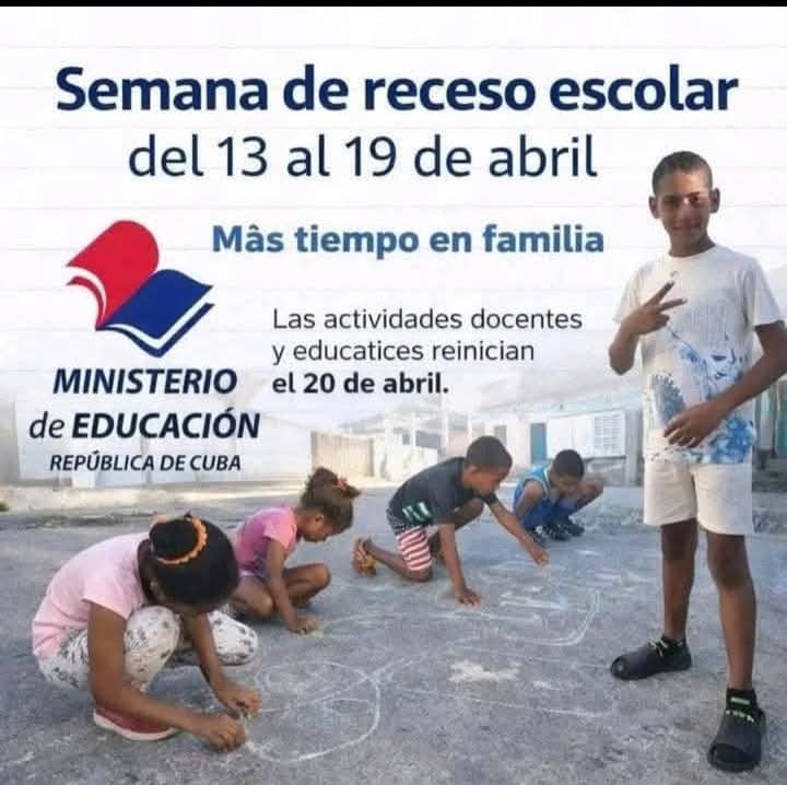 Semana de receso escolar